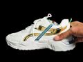 Women's Chunky & Stylish White Sneaker with Thick  & Comfortable Sole. 