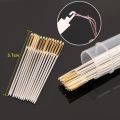 60PCS Cross Stitch Needles Gold Tail Blunt Embroidery Needle and Thread Tool Sewing 35/37/40MM Fabric Knitting Stainless Steel. 