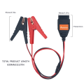 AER BT-30 Battery Clips OBD2 Connectors Emergency Power Off Protector ECU Memory Cable BT 30 Car Take the Electricity Cable. 