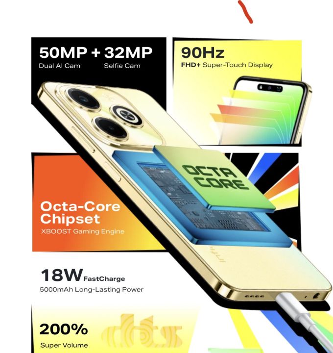 Infinix%20Hot%2040i%208GB%20+%208GB%20RAM%20128GB%20Memory%2050MP%20Camera%205000%20mAh%20Battery%20PTA%20Approved%20Brand%20New%20Box%20Packed%20-%20Image%203