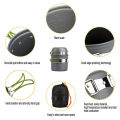 Ultralight Camping Pots Cookware Set Portable Outdoor Cooking  Tableware for Hiking Trekking Picnic Fishing Mountaineering. 