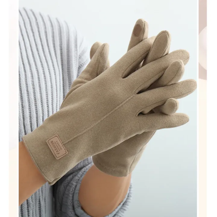 Winter%20Keep%20Warm%20Touch%20Screen%20Plus%20Velvet%20Inside%20Suede%20Mens%20Gloves%20Fashion%20Simple%20Solid%20Thicken%20Man%20Outdoor%20Cycling%20Drive%20-%20Image%206
