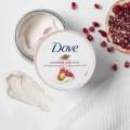 international UK product Dove Exfoliating Pomegranate Seeds & Shea Butter Body Scrub 300ml.