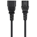 IEC C13 to C14 Power Cord 18AWG Computer Power Cable IEC320C14 TO IEC320C13 Power Extension Cable 3M,1.5M,1M,0.3M. 