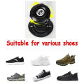1pair Adjustable Automatic Buckle Rope Universal Kids/Adult Quick Stretching Lock Lazy Laces Sneaker No Tie ShoeLaces Shoe. 