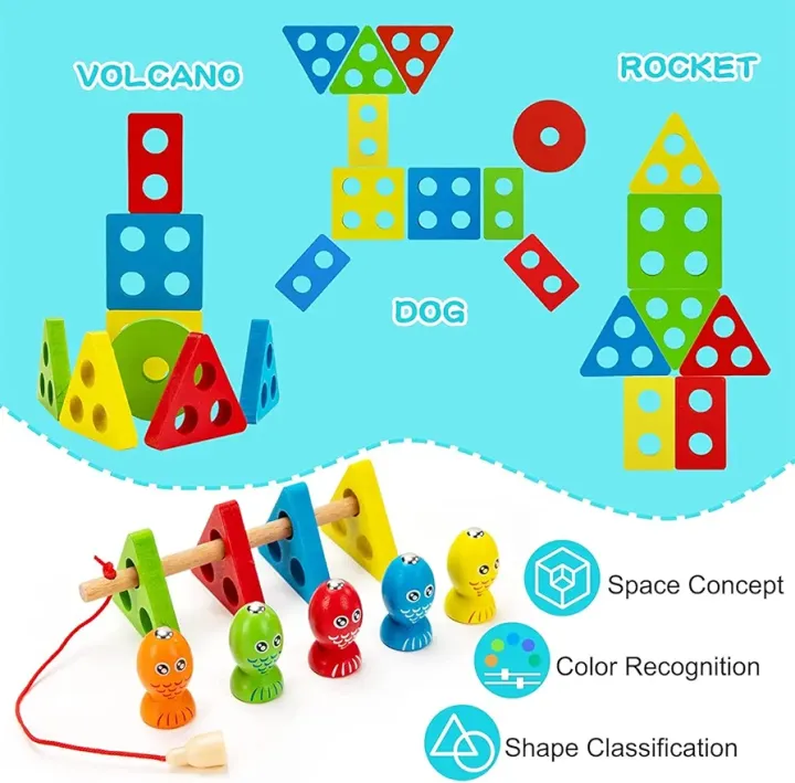 Wooden%20Stacking%20Toys,%20Shape%20Sorting%20Board%20&%20Wooden%20Toddler%20Fishing%20Toys,%20Shape%20Color%20Recognition%20Blocks%20Matching%20Puzzle%20Preschool%20Learning%20Toys%20for%20Kids%20Boys%20&%20Girls%20-%20Image%208