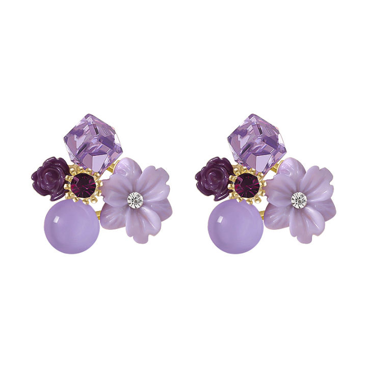 Purple%20Crystal%20Flower%20Stud%20Earrings%20For%20Woman%20%20Korean%20Fashion%20Jewelry%20Wedding%20Party%20Girl%20Elegance%20Set%20Accessories%20-%20Image%207