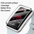for Samsung Galaxy Fit3 2 Pcs Carved Screen Protector Full Screen Pmma Composite Soft Film.