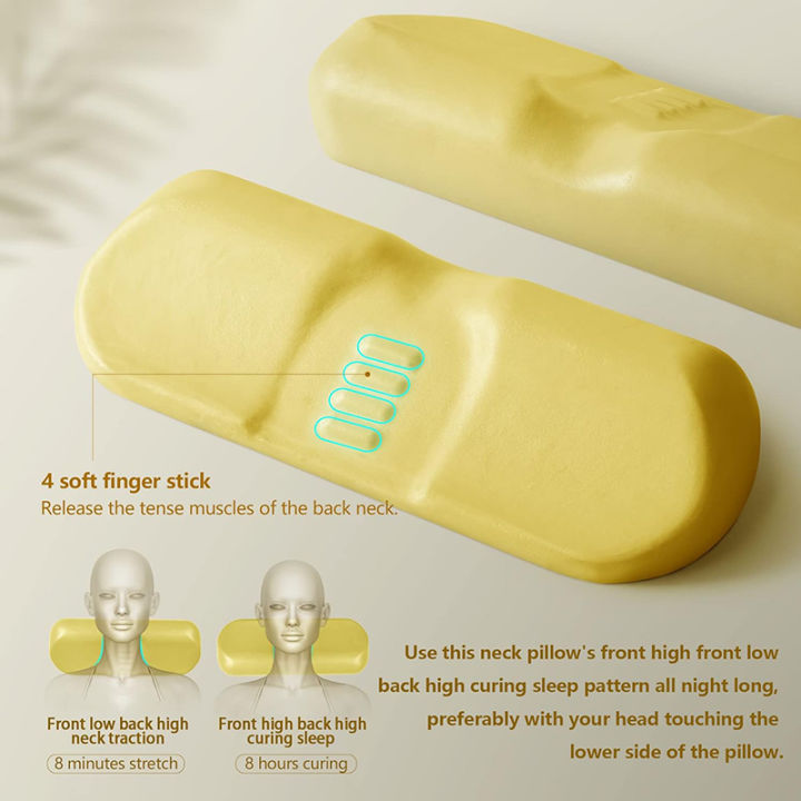 Cervical%20Pillow,%20Memory%20Foam%20Contour%20Pillow,%20Bed%20Pillows%20for%20Side%20Sleeper%20Ergonomic%20Orthopedic%20Sleeping%20Pillow,%20Neck%20Pillow%20-%20Image%204