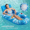 Inflatable Pool Float Adult - Pool Floaties Lounger Floats Raft Floating Chair Water Floaties for Swimming Pool Lake Lounge Floa. 
