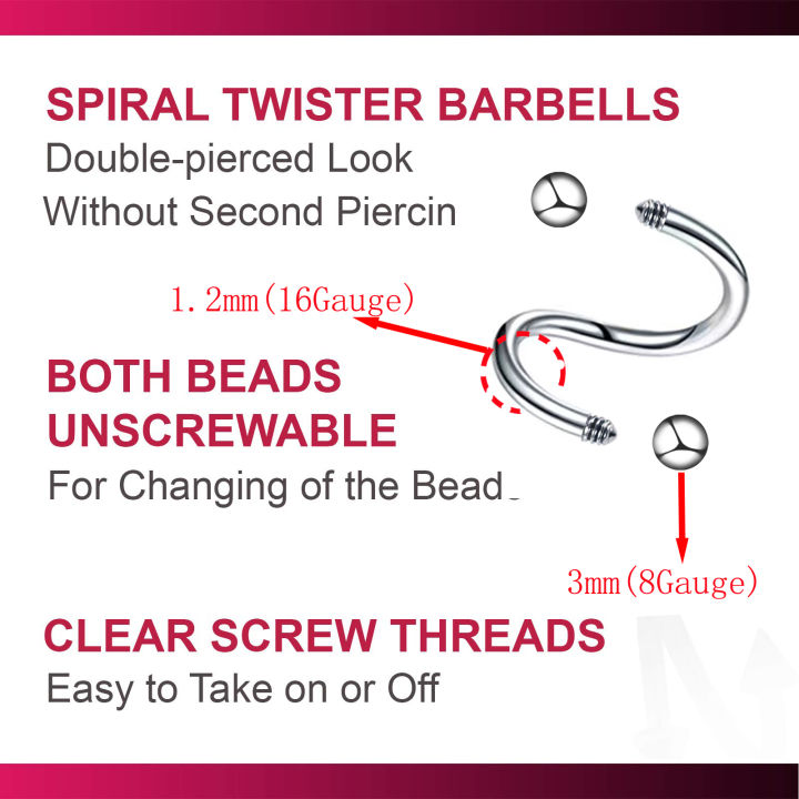 Women's%20Spiral%20Earrings%20Piercing%20Jewelry%20Multi-Use%20Body%20Jewelry%20-%20Lips%20Nose%20Septum%20Tragus%20Rook%20Labret%20Cartilage%20Hoop%20Rings%20%20-%20Image%206