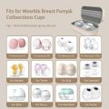 Wearable Breast Pumps Carrying Bag for Hands-Free Breast Pump, Hard Shell Case with Adjustable Crossbody Strap.