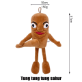 Fun Plush Doll Tung Tung Tung Sahur And Tralalero Tralala Shark Anime Character Styling Stuffed Soft Pillow Custom Toys . 