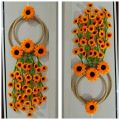 Pipe Cleaner Flowers Dream Catcher New Decorations. 