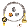 Camping Gas Stove Gas Refill Adapter Outdoor Cylinder Filling Adapter Gas Tank Furnace Connector Accessories Camping Equipment. 