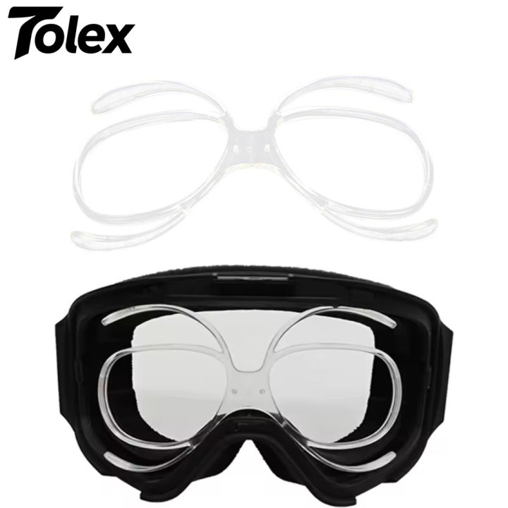 Tolex Ski Goggles Rx Insert Optical Adaptor TR90 Flexible Bendable ...