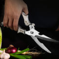 Stainless Steel Chicken Bone Scissors Kitchen Scissors Household Food Scissors Fish Chicken Duck Cutter Scissors Knife. 