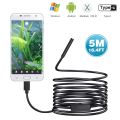 720P Type-c Endoscope Android USB 8mm 1/3/5/10M Camera Inspection Camera PC Android Phone Borescope Pipe Camera Endoscope. 