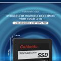 ssd 120gb goldenfir 2.5 inch for laptop for desktop pc. 