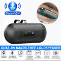 Bluetooth 5.4 Car Kit Handsfree Dual 3W Speakerphone Sun Visor Speaker Mp3 Player Wireless Music Receiver With Voice Assistant. 