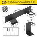 Floor Jack Stand Rack Organizer Wall Mount Car Hydraulic Trolley Jack Stands Holder Garage Tool Organizer Trailer Accessories. 