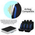 Universal Breathable Car Seat Covers Air Mesh Fabric Splicing With Polyester Fabric Fit For Most Car Suv Accessories Interior. 