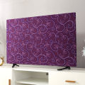 TV Cover in Assorted Sizes Universal Fit Fabric Cloth. 