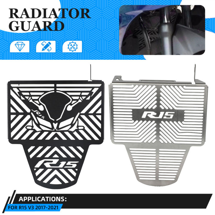 Radiator Guard R15 Motorcycle Radiator Grille Guard Cover Protection Water Tank Shield For ...