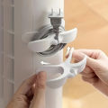 3pcs  Organize power cord fixing, wire clamping, wire winding, charging cable storage, electrical plug fixing device. 
