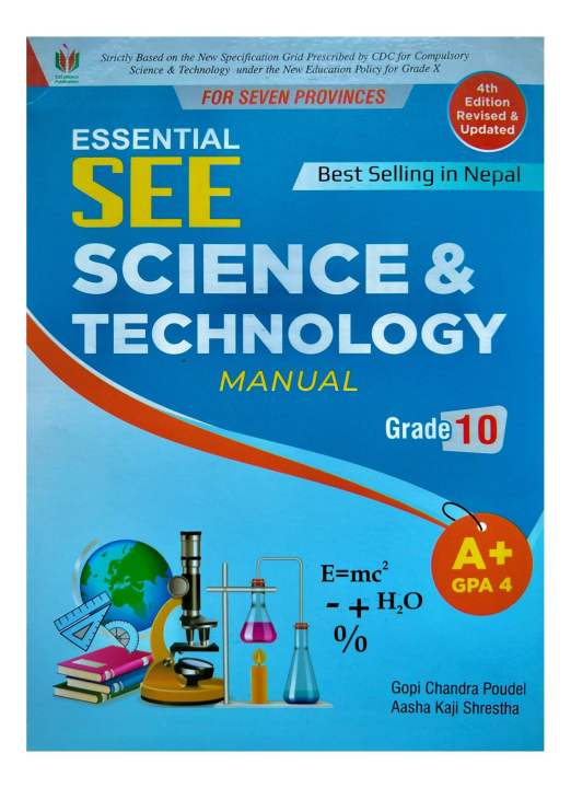 Excellence Science & Technology Manual For Grade-10 SEE || English ...