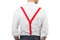 Adjustable Suspenders With Matching Bow Tie For Men/Women. 