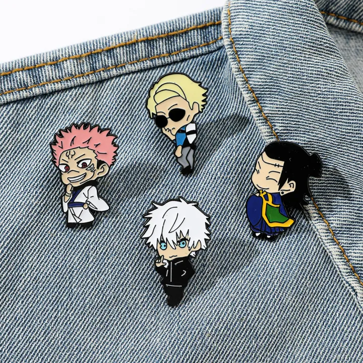 Jujutsu%20Kaisen%20Lapel%20Pins%20Ryomen%20Sukuna%20Satoru%20Gojo%20Itadori%20Yuji%20Brooch%20Backpack%20Clothes%20Badge%20Accessories%20Cosplay%20Fans%20%20-%20Image%202