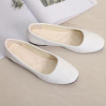 Women Suede Loafers Flat Heel Shallow Female Shoes Spring Summer Square Toe Basic Concise Women Pumps Size 36-43. 