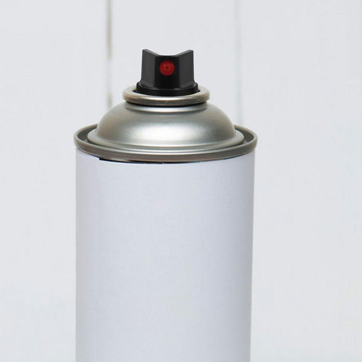 10Pcs Dot Fat Spray Paint Caps - White Plastic Replacement Nozzles for Graffiti Street Art Aerosol Bottle