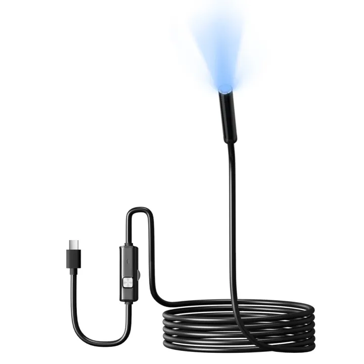 Type-c%205.5/7mm%20Endoscope%20Scope%20Camera%201m%201.5m%202m%20for%20Car%20Scenarios%20Endoscope%20Camera%20with%206%20Led%20Lights%20Ideal%20for%20Car%20Engines%20-%20Image%202