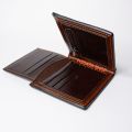 Bomshisky Men's Wallet, Large Size # Steel Model B. 