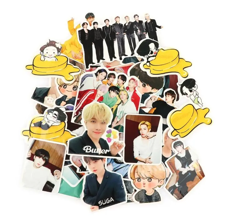 BTS%20Stickers%2010,20,50,100%20PCS%20cutout%20Korean%20Bangtan%20Boys,%20kpop%20journaling%20stationery%20stickers%20-%20Image%203