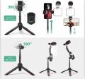 Smartphone Video Vlogging Kit with LED Light, Phone Holder, Microphone, Tripod, TECELKS YouTube Starter Kit for iPhone/Android, Content Creator Kit for Video Recording Vlogging. 