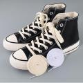 1Pair Cotton Flat Shoelaces Sneakers Canvas Shoe laces Women Men Shoelace White Black Beige Classic Laces for Shoes Strings.