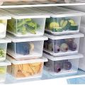 Multipurpose Storage Box Pack of 3 Food Storage Container, Fridge Organizer. 