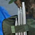 Blow Fire Tube Mouth Blowpipe Outdoor Stainless Steel Telescopic Fire Blower Mini Portable Camping Cooking Blowing Fire Stick.