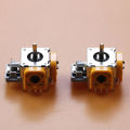 JCD 2pcs 3D Analog Joystick Rocker For NS Switch Pro For PS3 PS4 Gamepad Sticks Sensor Module Repair Parts Replace Accessories. 