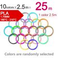 3D pen Wire 3D Pen Filament Refills 1.75mm PLA Wire for 3D Printing Pen, Educational 3D Pen Wire 3D Doodler Pen & 3D Pen Refill Kit – Multicolor Non-Toxic Eco-Friendly Plastic – Smooth Drawing for Kids & Artists – Pack of 3, 5, 10, 20 (2.5m Each Roll). 