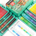 KALOUR Professional Colored Pencils,Set of 240 Colors,Artists Soft Core with Vibrant Color,Ideal for Drawing Sketching Shading,Coloring Pencils for Adults Artists Beginners. 