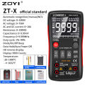 Digital Multimeter ZOYI ZT-X ZT-303 T-RMS Auto Range EBTN LCD DC AC Voltmeter Ammeter Current Capacitor Ohm temp Hz NCV Tester. 