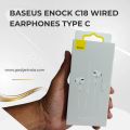Baseus Enock C18 Wired Earphones Type C. 