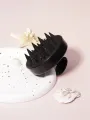 1PCS scalp massager shampoo brush, scalp cleaning brush, silicone, for dandruff removal, hair growth brush. 