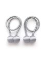 2pcs/ pair magnetic  curtain tiebacks. 