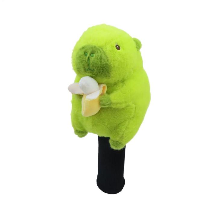 Golf%20Driver%20Headcover%20Plush%20cartoon%20capybara%20golf%20club%20Protective%20covers%20for%203/5%20wood%20clubs,%20club%20head%20covers%20golf%20supplies%20-%20Image%207