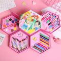 Art Set 72 pcs Colouring Kit For Order Wtsp 03204409377 Drawing set colour kit Gift box colour box colouring kit Art box. 
